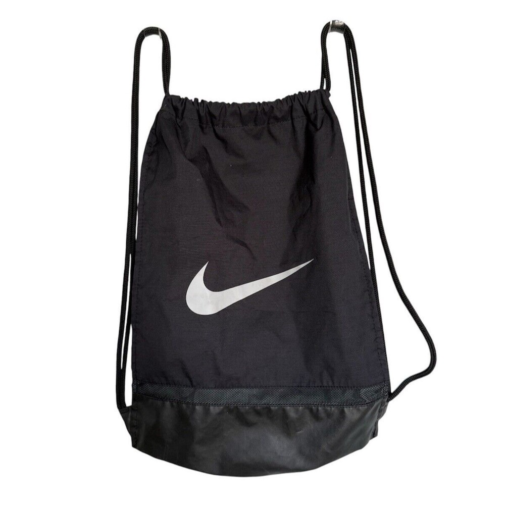Nike Gymsack Brasilia Training Black BA5338-010 Sling bag 20” x 13”